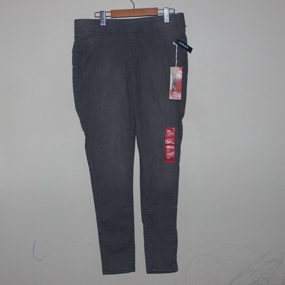 Old Navy Super Skinny Stretchy Women's Leggings Gray - Picture 1 of 4